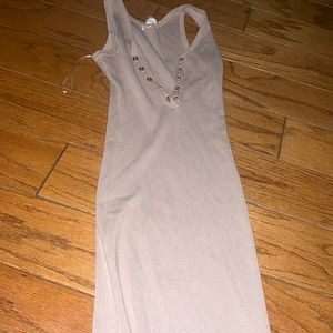 Love tree ribbed dress
